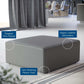 Modway Mingle Vegan Leather Ottoman FredCo