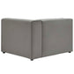 Modway Mingle Vegan Leather Right-Arm Chair FredCo