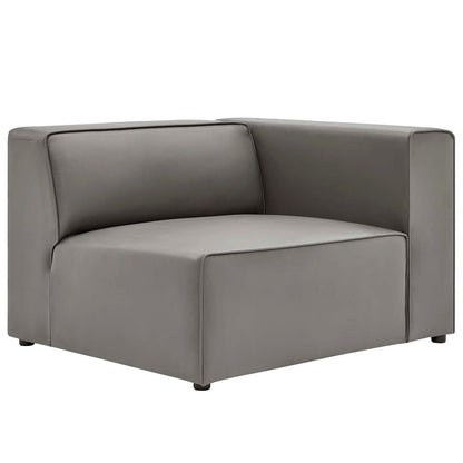 Modway Mingle Vegan Leather Right-Arm Chair FredCo