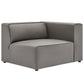 Modway Mingle Vegan Leather Right-Arm Chair FredCo