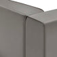 Modway Mingle Vegan Leather Right-Arm Chair FredCo