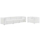Modway Mingle Vegan Leather Sofa and Armchair Set FredCo