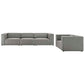 Modway Mingle Vegan Leather Sofa and Armchair Set FredCo