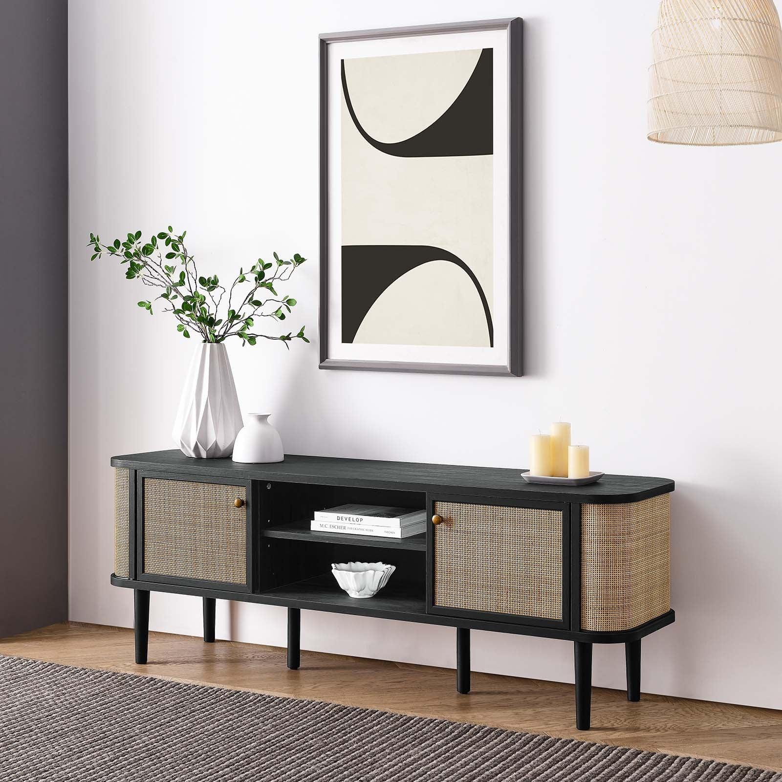 Modway Miramar 60'' Wood TV Stand FredCo