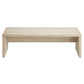 Modway Mirella 62" Faux Travertine Long Bench FredCo