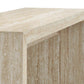 Modway Mirella Faux Travertine Console Table FredCo