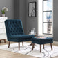 Modway Modify Upholstered Lounge Chair and Ottoman FredCo