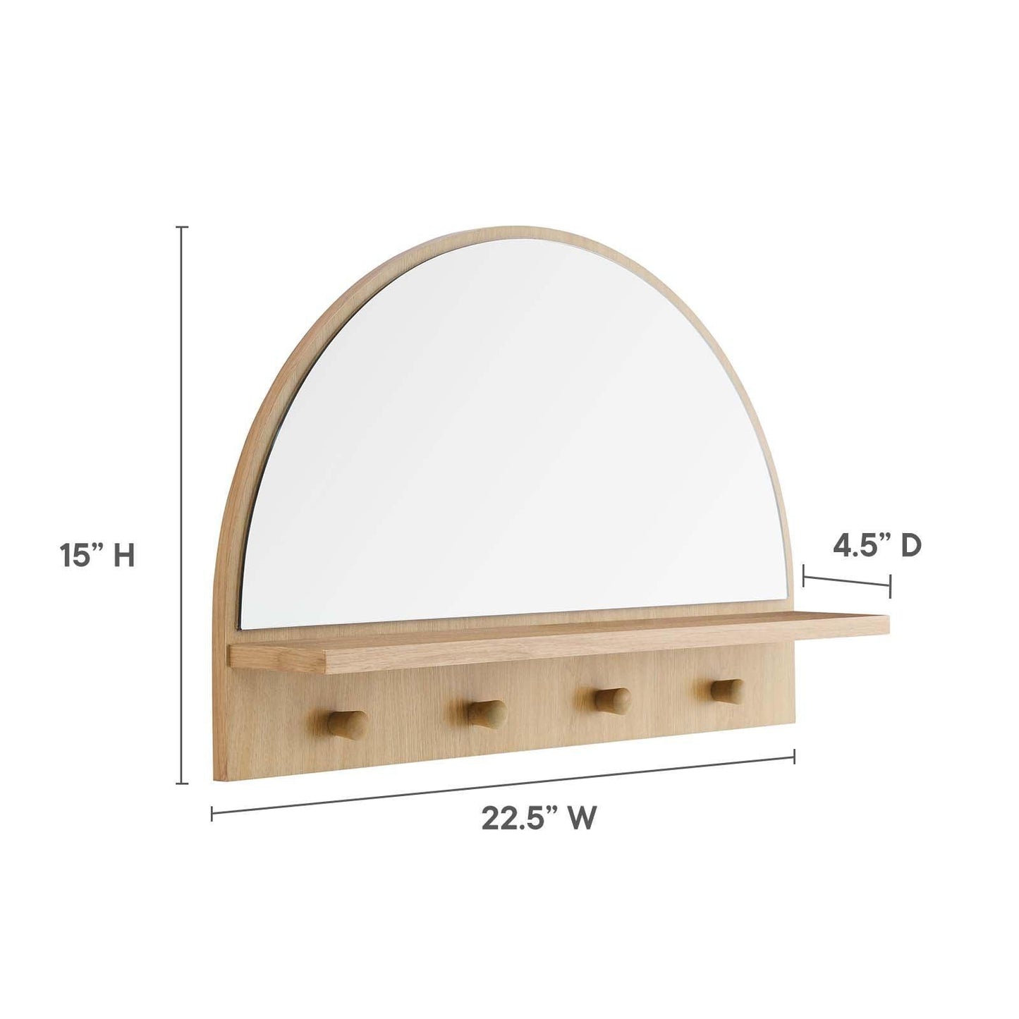 Modway Moonbeam Arched Mirror FredCo