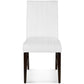 Modway Motivate Channel Tufted Upholstered Faux Leather Dining Chair Set of 2 FredCo