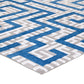 Modway Nahia Geometric Maze Area Rug FredCo