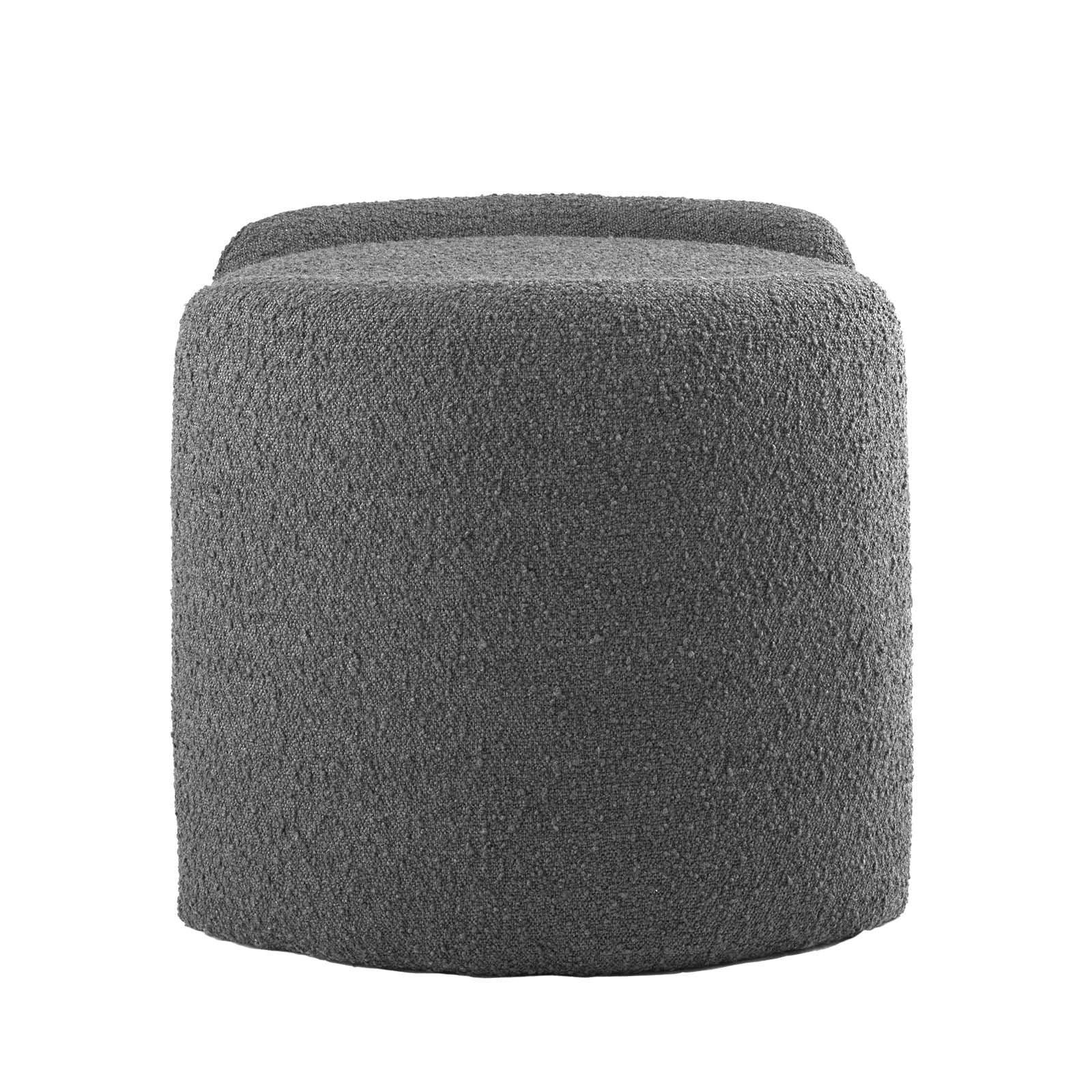 Modway Nebula Boucle Upholstered Ottoman FredCo