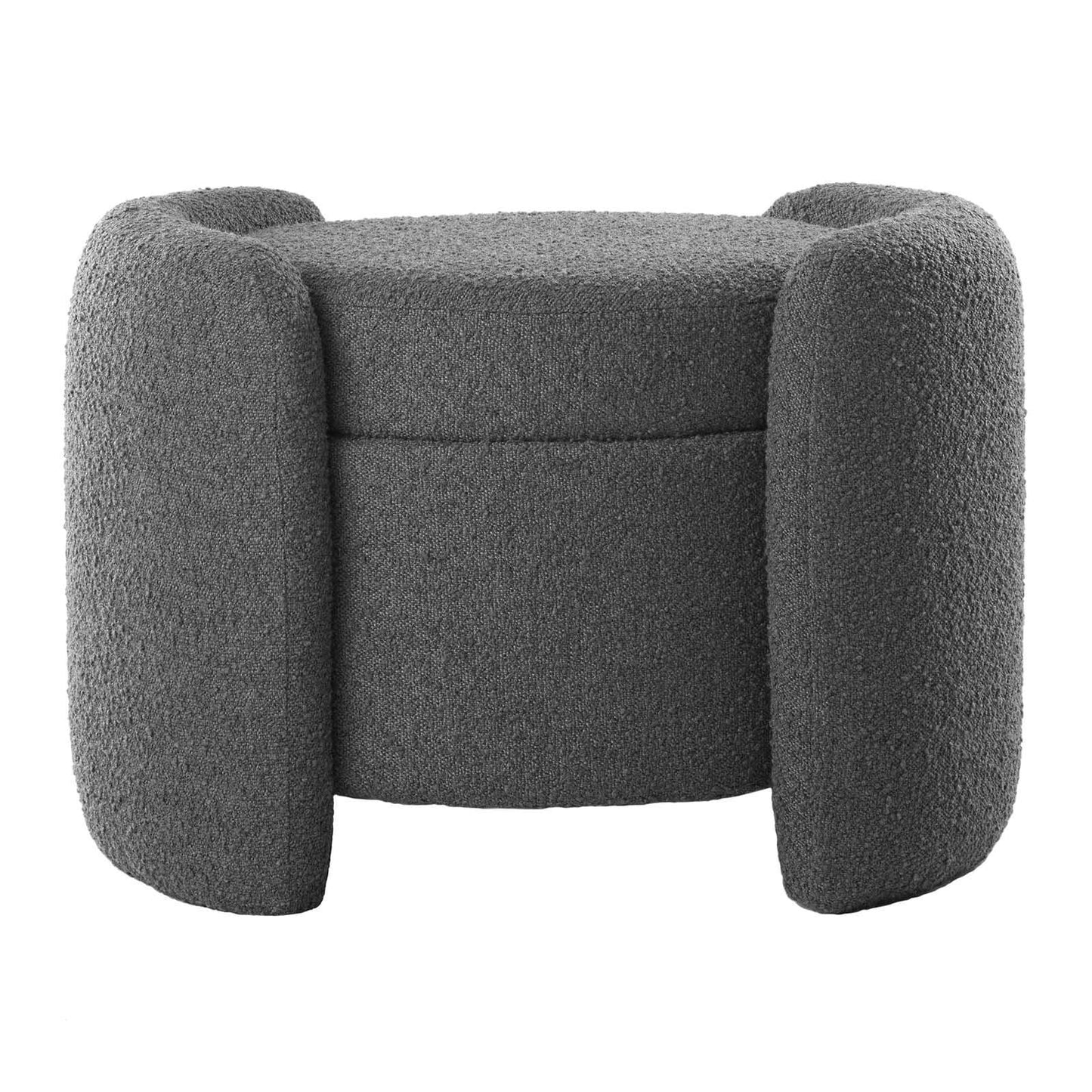 Modway Nebula Boucle Upholstered Ottoman FredCo