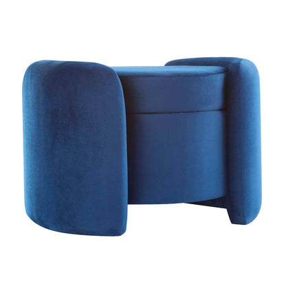 Modway Nebula Upholstered Performance Velvet Ottoman FredCo