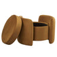 Modway Nebula Upholstered Performance Velvet Ottoman FredCo