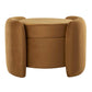 Modway Nebula Upholstered Performance Velvet Ottoman FredCo