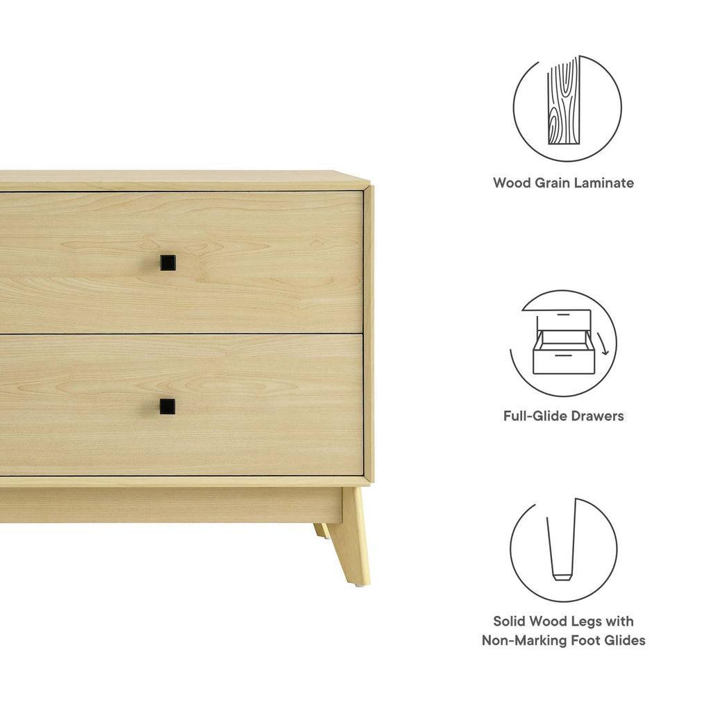 Modway Nectar 43" Wood Grain Accent Cabinet FredCo