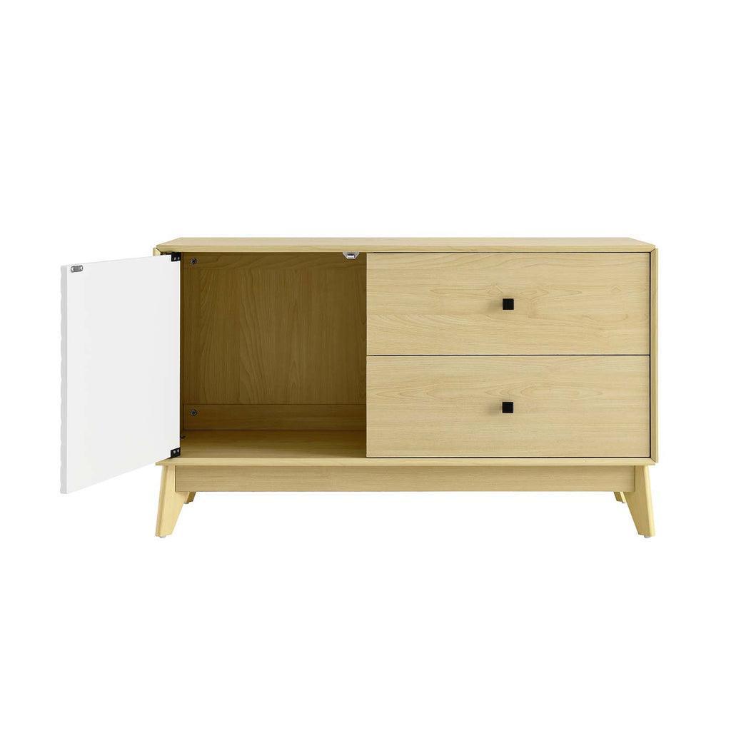 Modway Nectar 43" Wood Grain Accent Cabinet FredCo