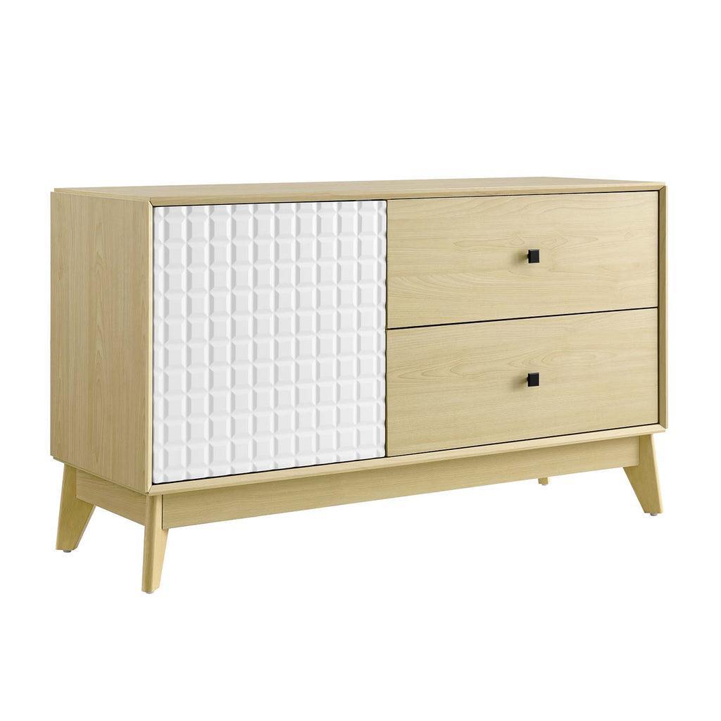 Modway Nectar 43" Wood Grain Accent Cabinet FredCo
