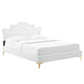 Modway Neena Performance Velvet Full Bed FredCo