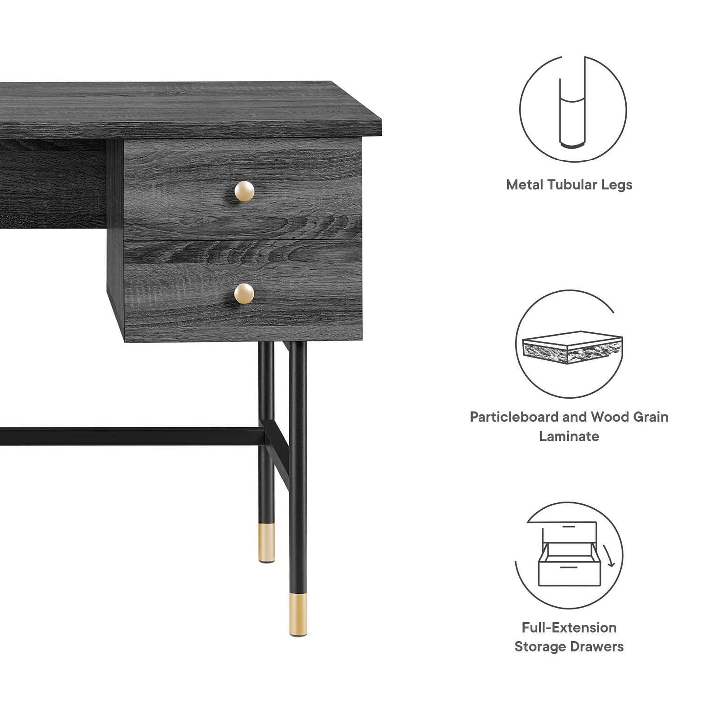 Modway Nexus Office Desk FredCo