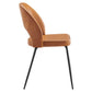 Modway Nico Vegan Leather Dining Chair Set of 2 FredCo