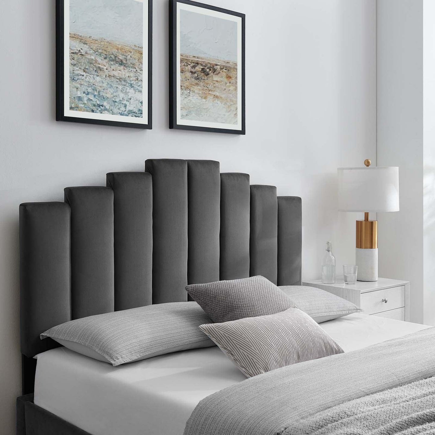 Modway Noelle Performance Velvet Full/Queen Headboard FredCo