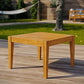 Modway Northlake Outdoor Patio Premium Grade A Teak Wood Side Table FredCo
