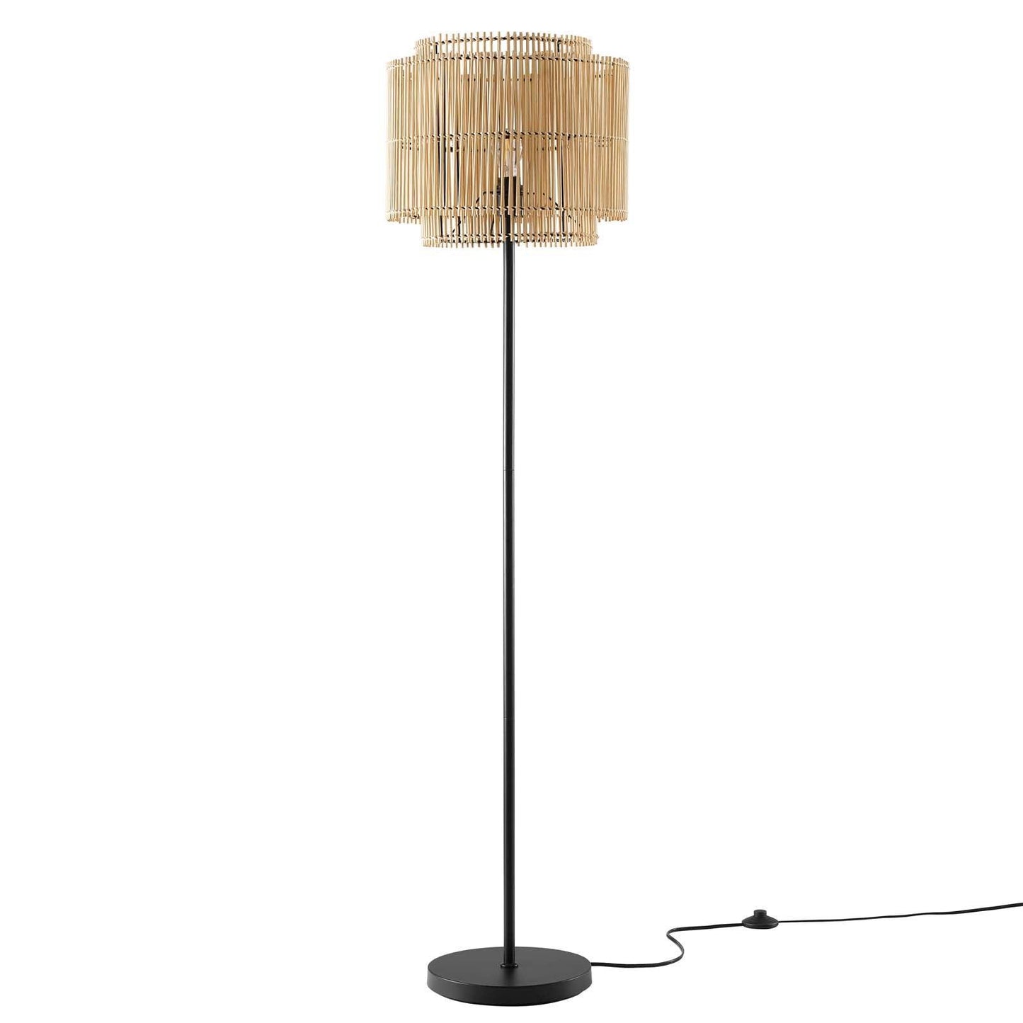 Modway Nourish Bamboo Floor Lamp FredCo