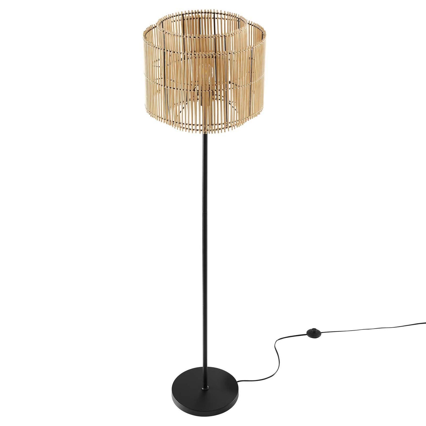 Modway Nourish Bamboo Floor Lamp FredCo