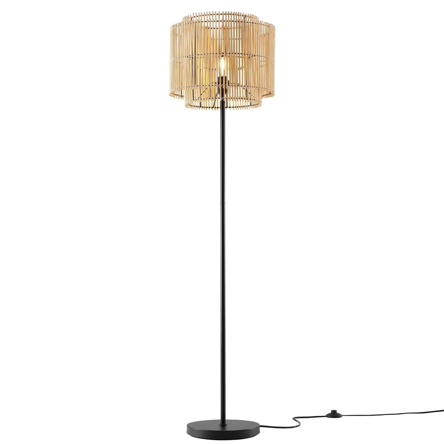 Modway Nourish Bamboo Floor Lamp FredCo