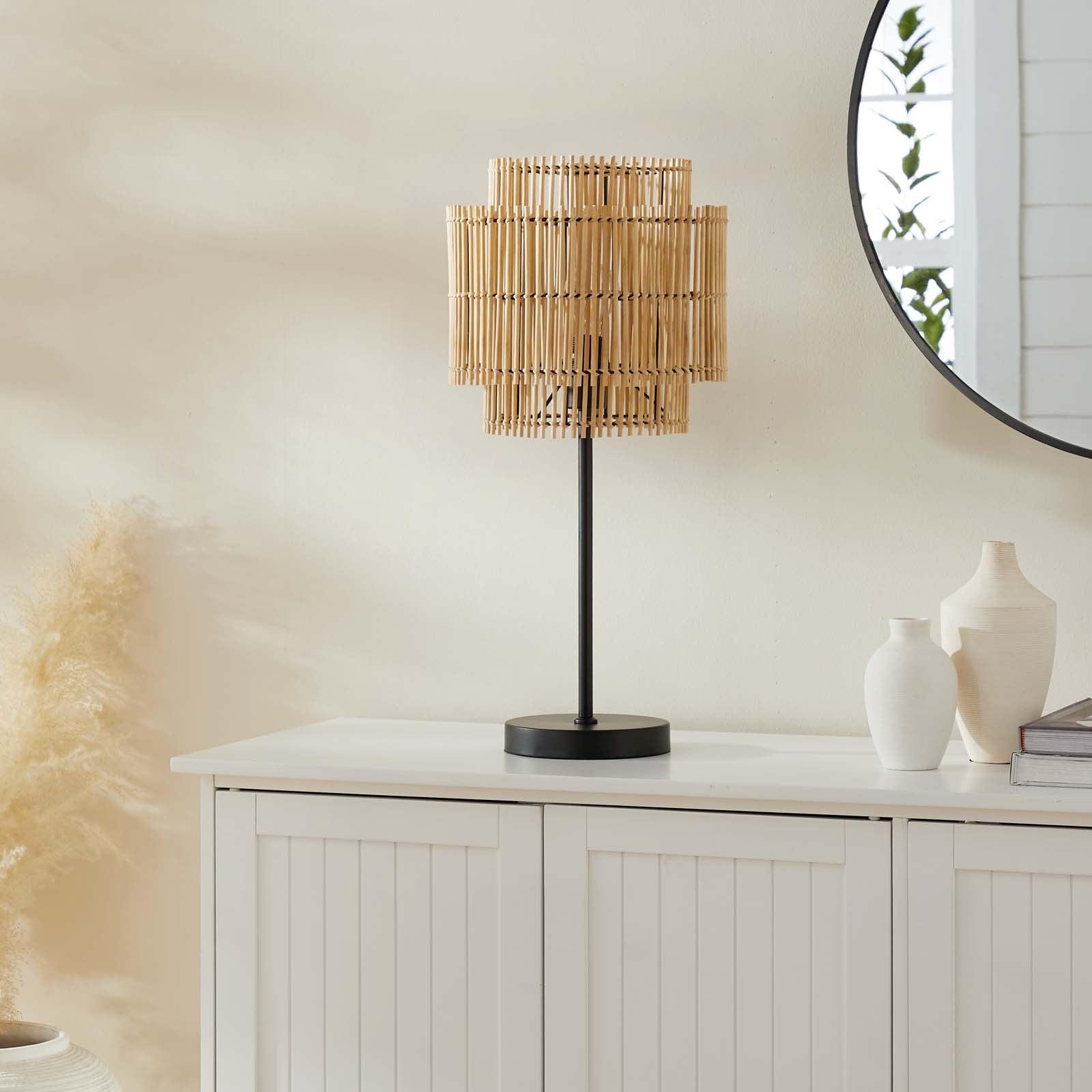 Modway Nourish Bamboo Table Lamp FredCo