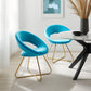 Modway Nouvelle Performance Velvet Dining Chair Set of 2 FredCo