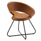 Modway Nouvelle Vegan Leather Dining Chair Set of 2 FredCo