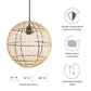 Modway Nurture Rattan Pendant Light FredCo