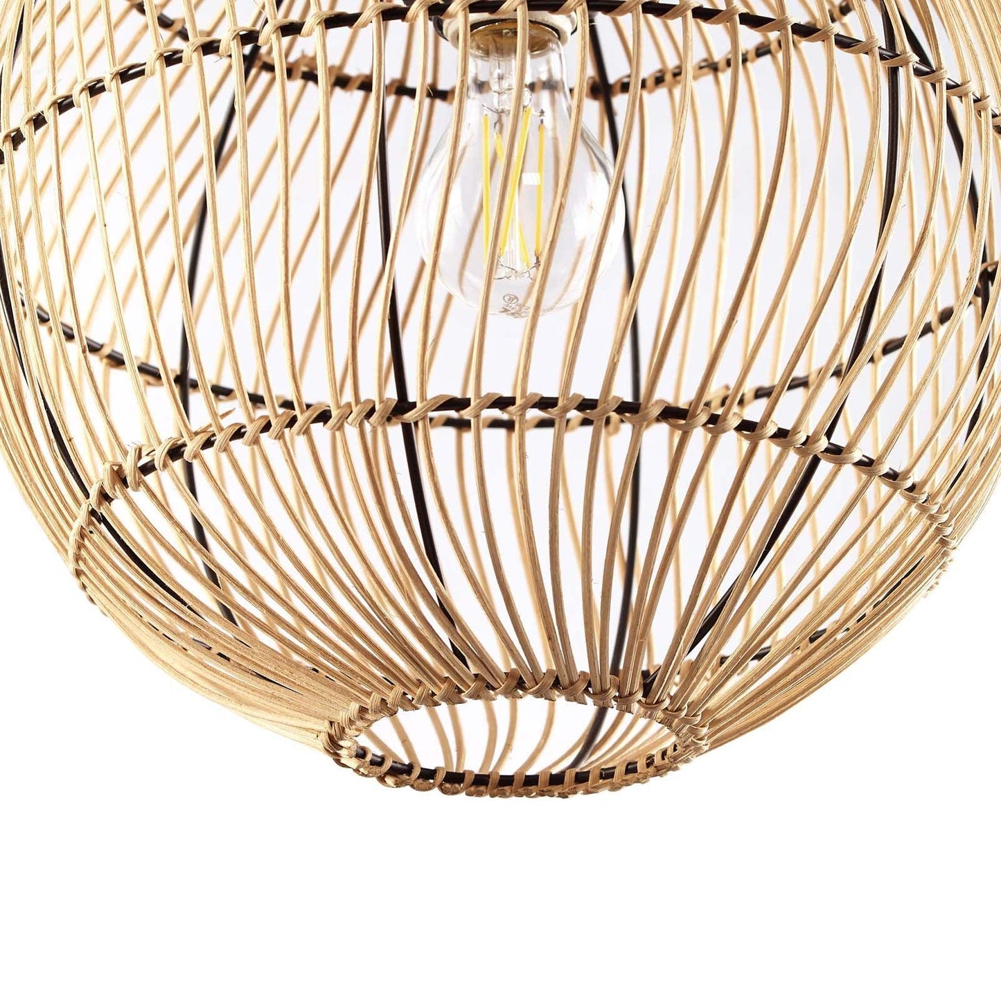 Modway Nurture Rattan Pendant Light FredCo
