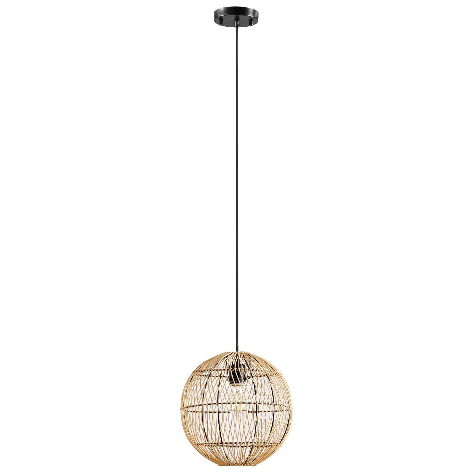 Modway Nurture Rattan Pendant Light FredCo