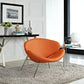 Modway Nutshell Upholstered Vinyl Lounge Chair FredCo