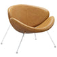 Modway Nutshell Upholstered Vinyl Lounge Chair FredCo