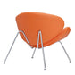 Modway Nutshell Upholstered Vinyl Lounge Chair FredCo