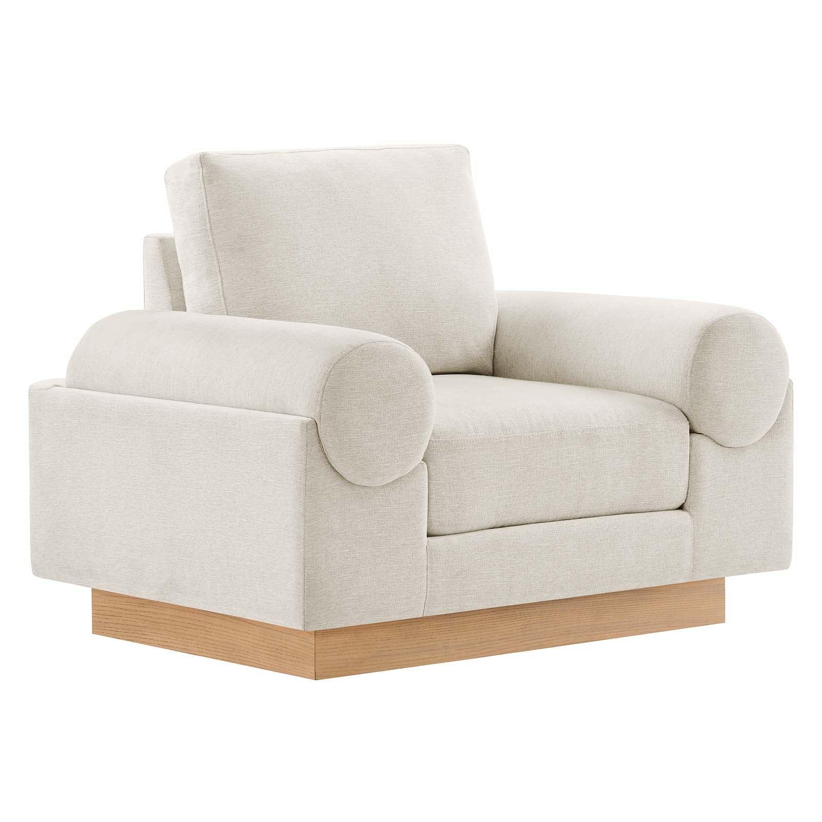 Modway Oasis Upholstered Fabric Armchair FredCo