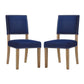 Modway Oblige Dining Chair Wood Set of 2 FredCo