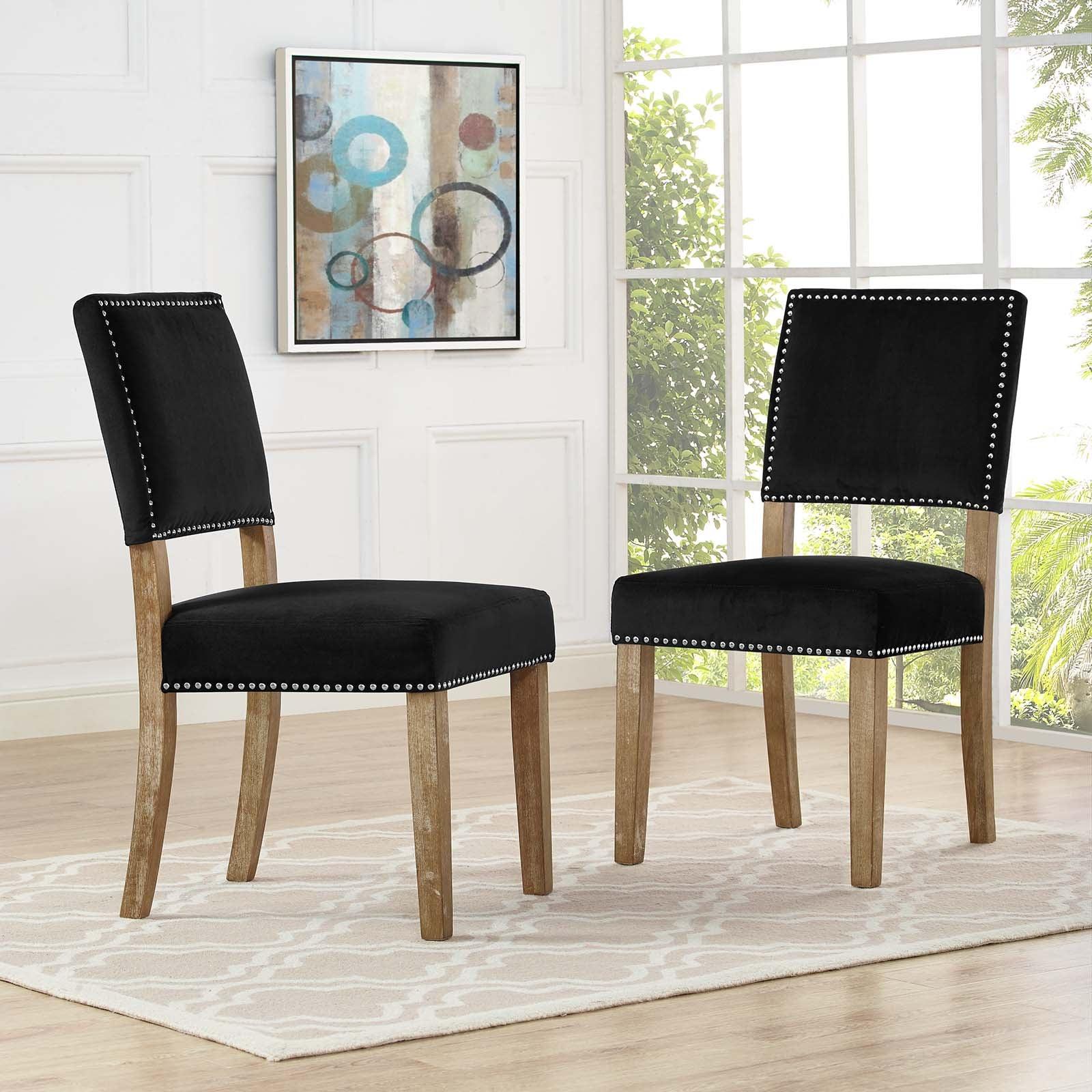 Modway Oblige Dining Chair Wood Set of 2 FredCo