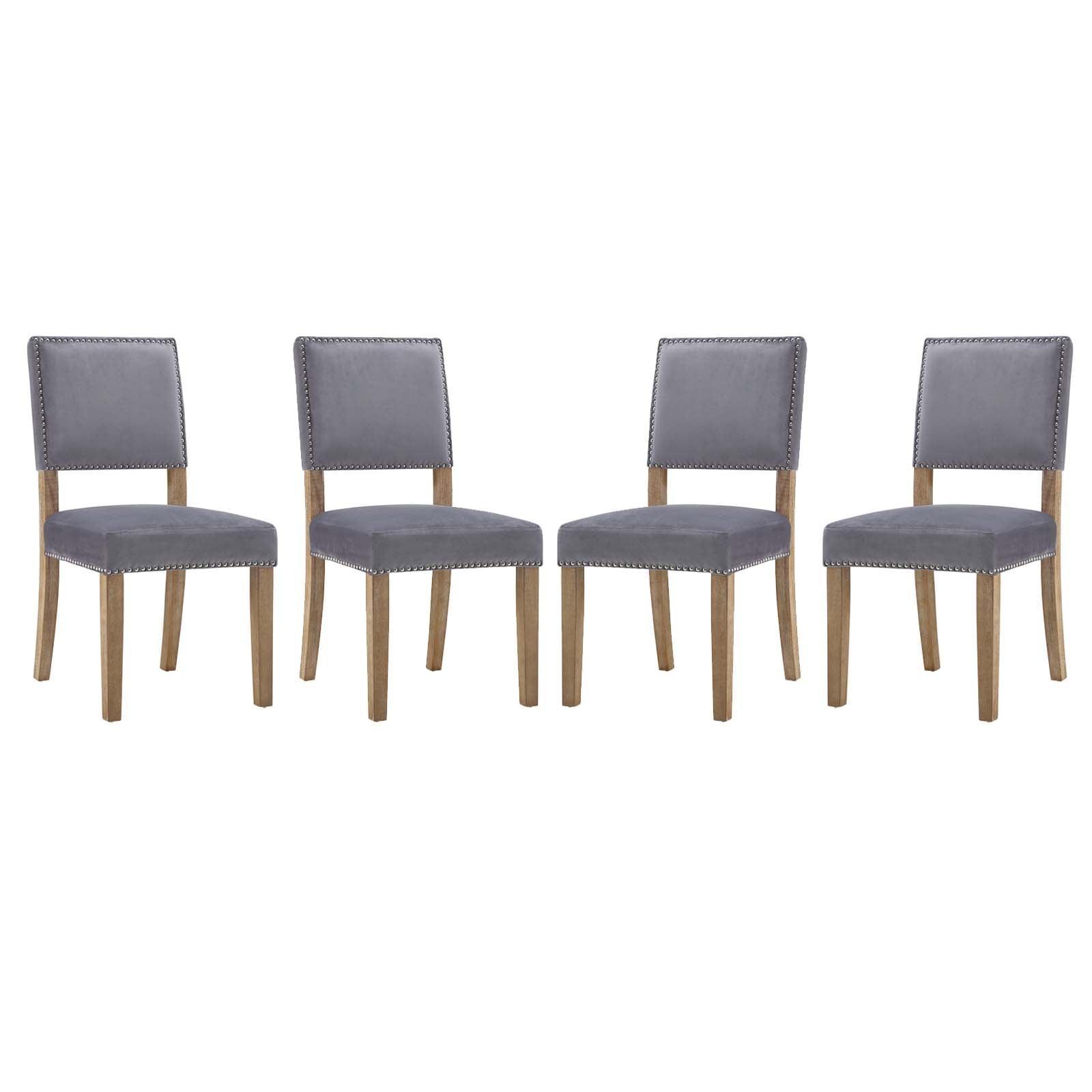 Modway Oblige Dining Chair Wood Set of 4 FredCo