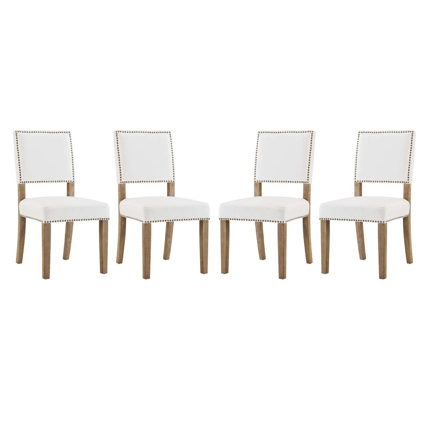 Modway Oblige Dining Chair Wood Set of 4 FredCo