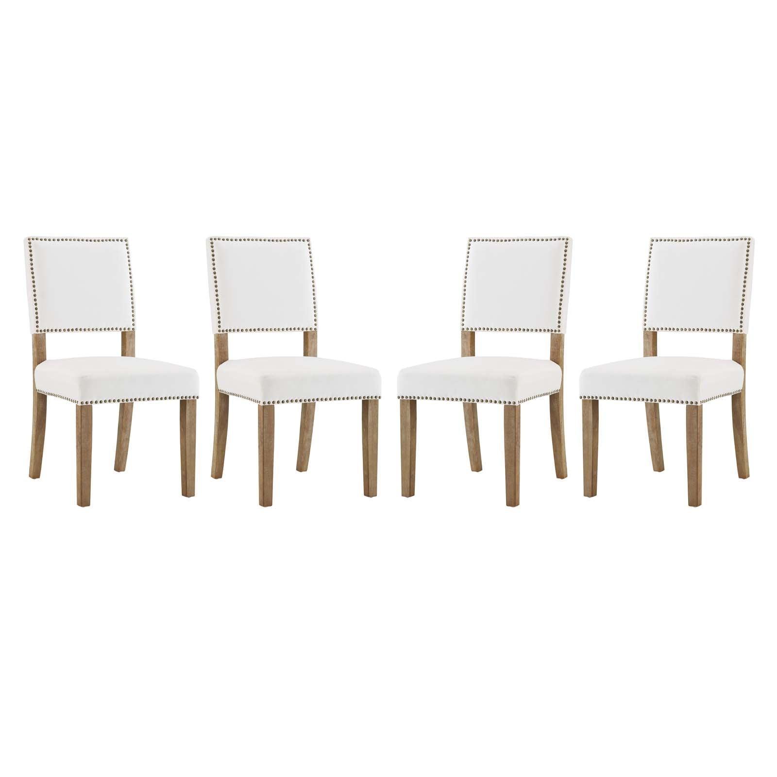 Modway Oblige Dining Chair Wood Set of 4 FredCo