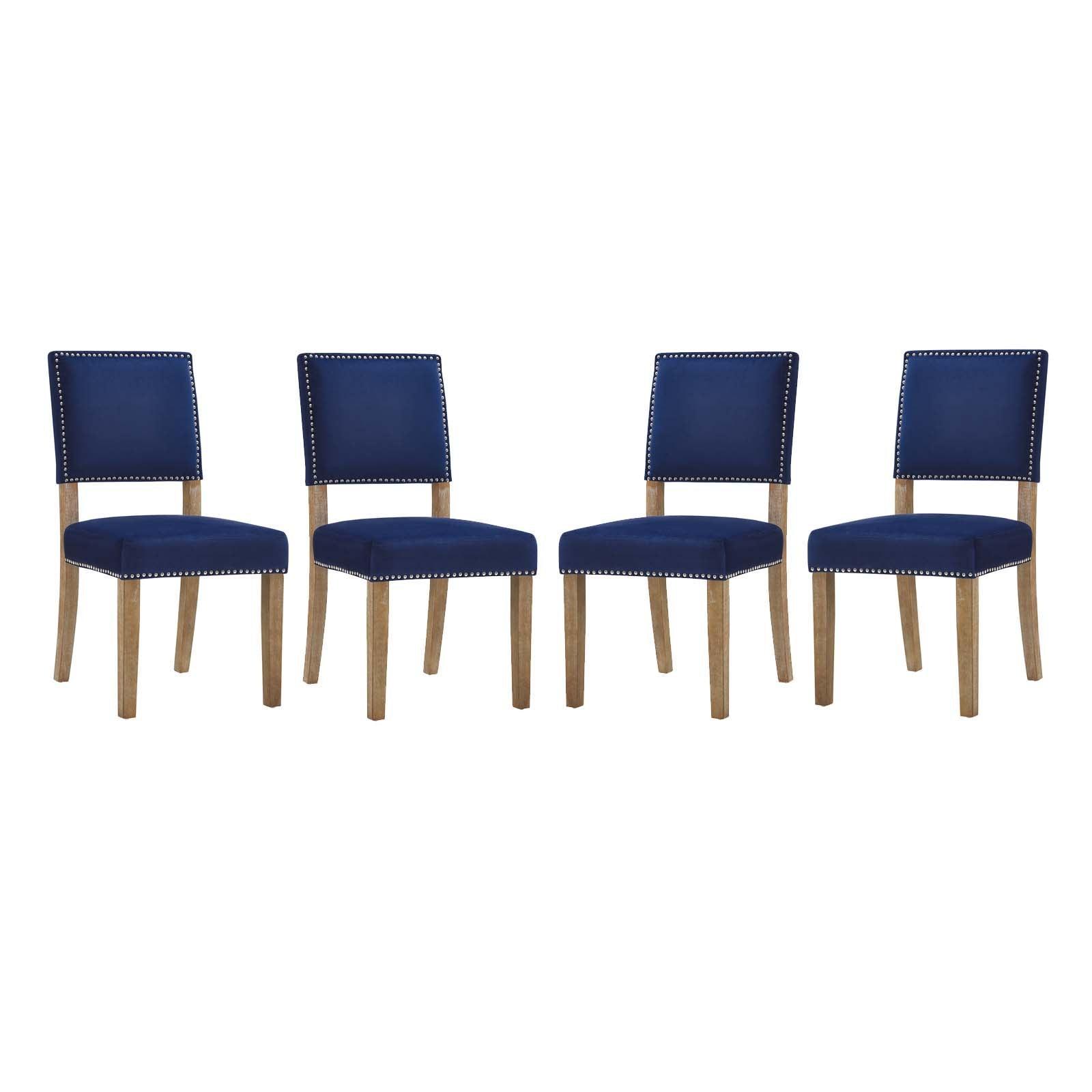 Modway Oblige Dining Chair Wood Set of 4 FredCo