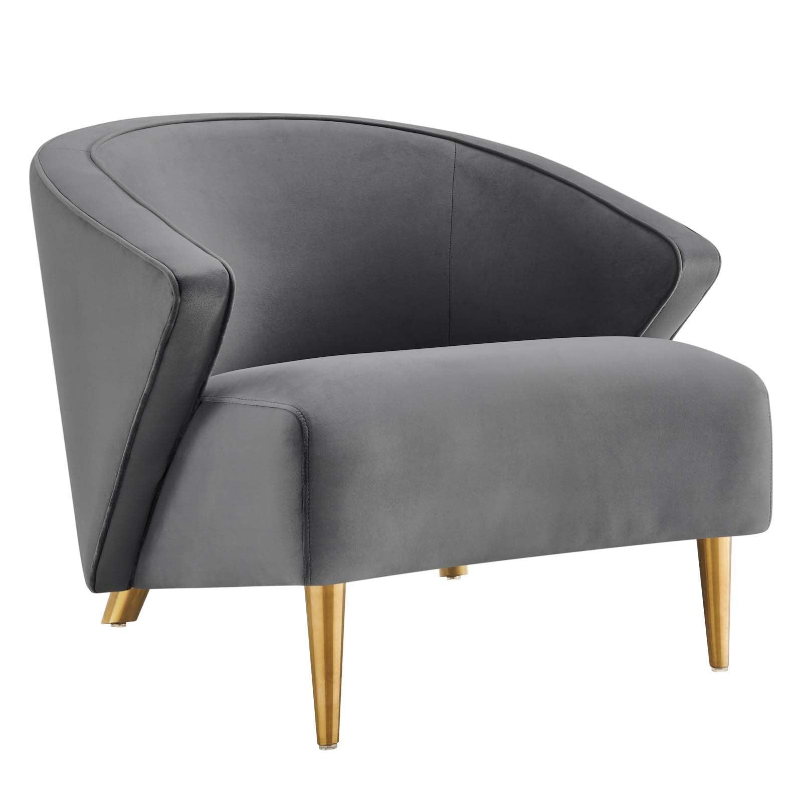 Modway Odyssey Performance Velvet Armchair FredCo