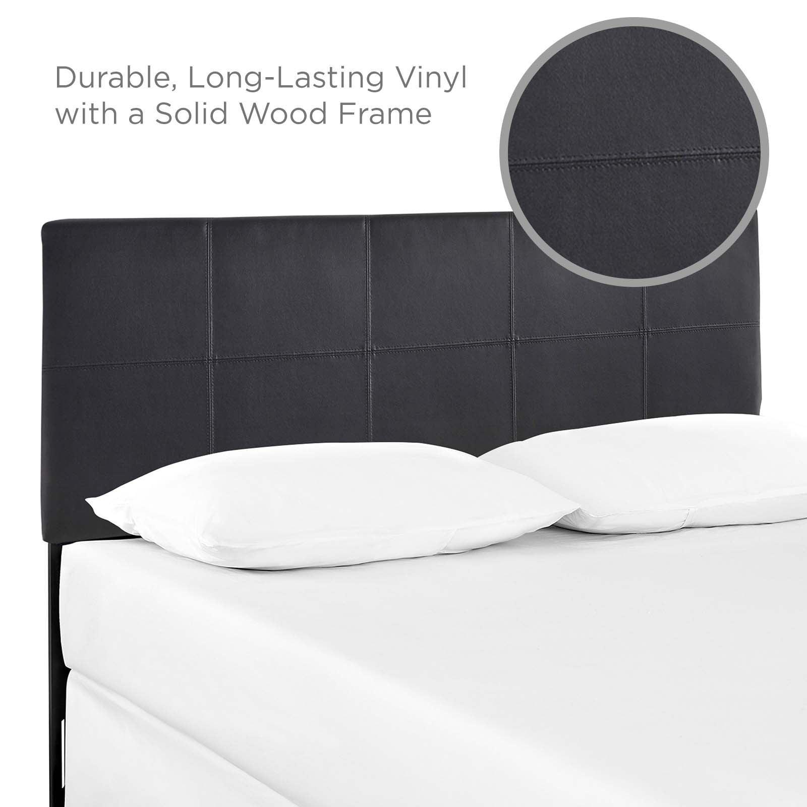 Modway Oliver Queen Upholstered Vinyl Headboard FredCo