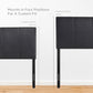 Modway Oliver Queen Upholstered Vinyl Headboard FredCo