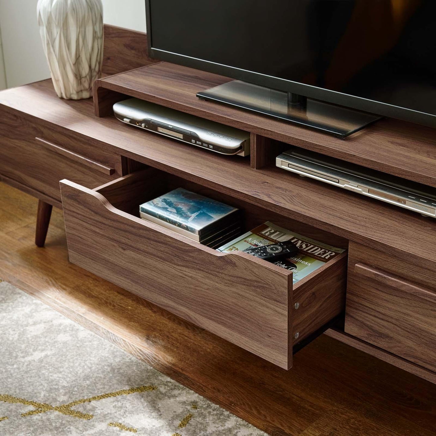 Modway Omnistand 2 Piece Entertainment Center FredCo
